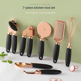 Copper Plated Kitchen Peeler Gadget Set